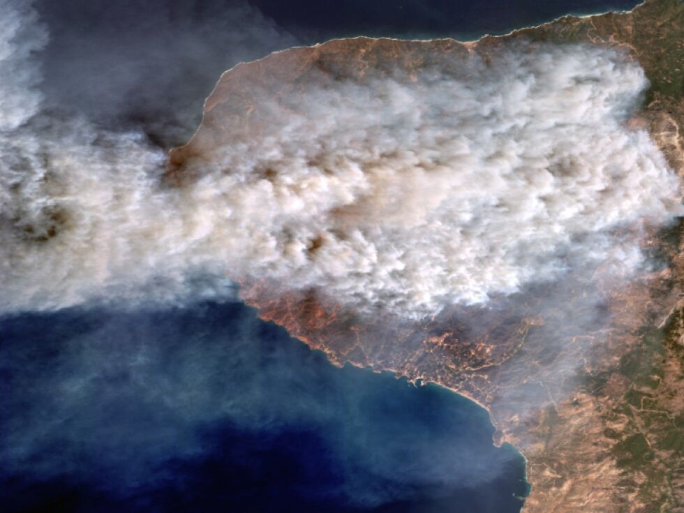 Leichte Entspannung bei Bränden in Griechenland