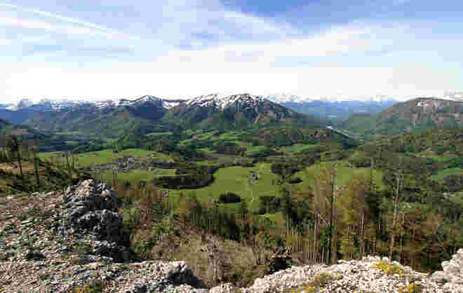 Panoramablick vom Lidaun