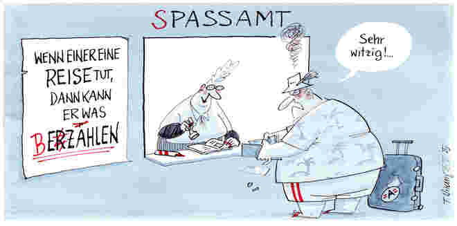 Mit dem Rotstift ...