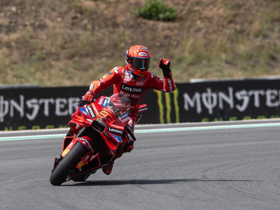 M.Marquez gewinnt als 1. Ducati-Fahrer 5 Grand-Prix in Folge