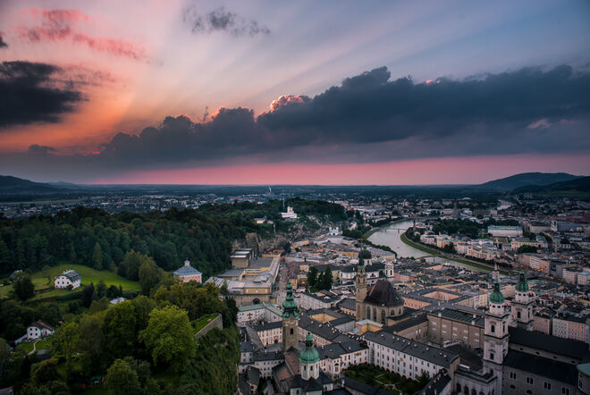 Die letzten Sonnenstrahlen