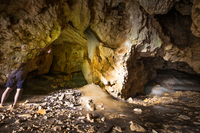Höhlengeist in kurzer Hose