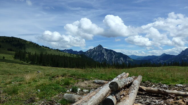 Panorama auf der Postalm