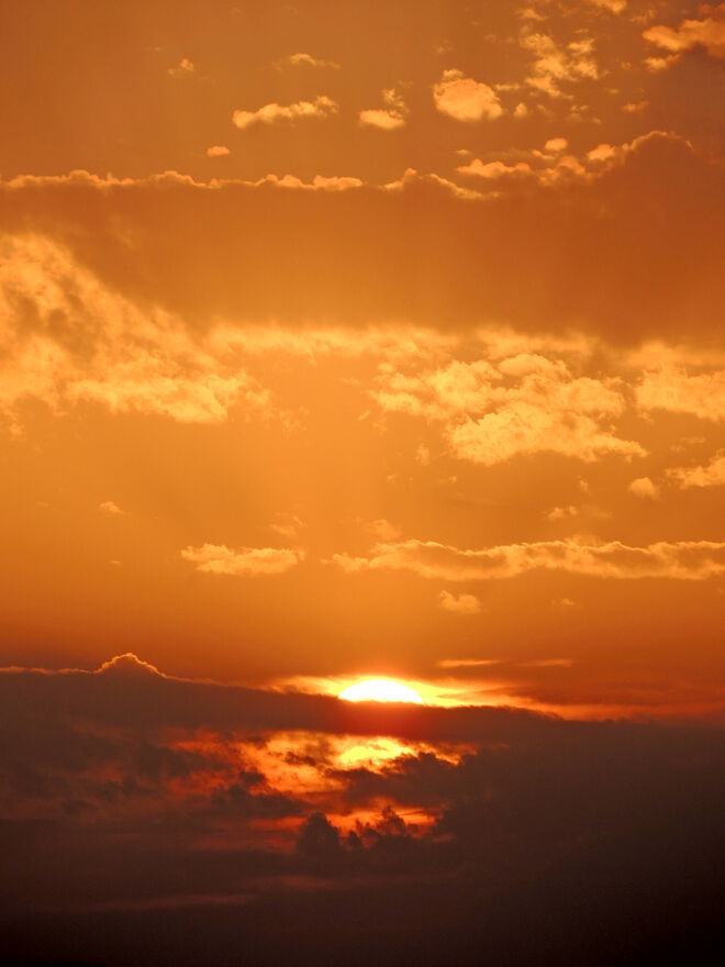 der Tag geht zur Neige