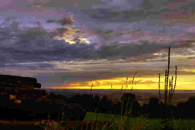 Blick vom Haunsberg