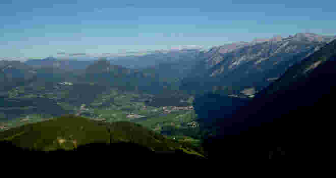 Abendstimmung auf dem Rossfeld