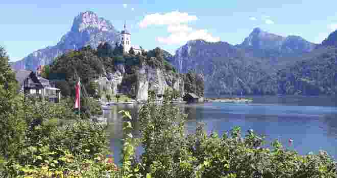 Traunkirchen am schönen Traunsee