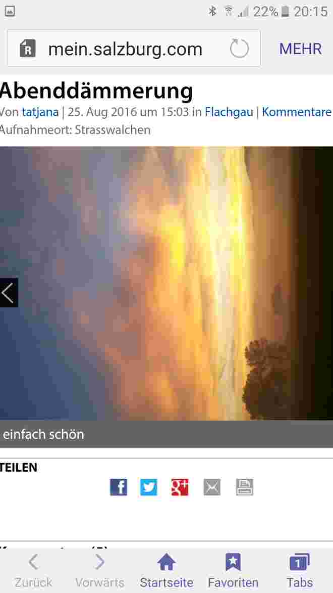 Abenddämmerung
