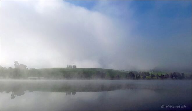 Ein nebeliger Herbstmorgen