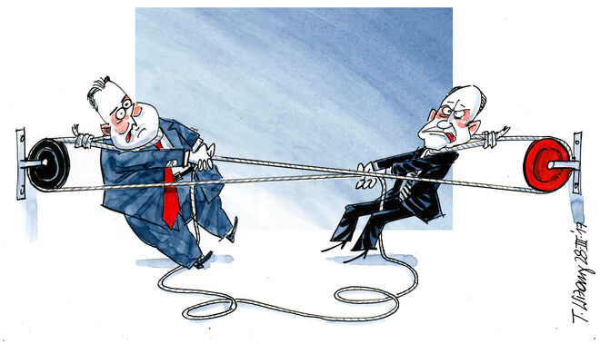 Am selben Strang ziehen...