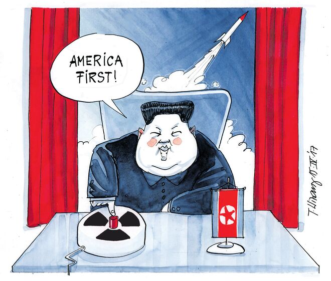 Der nächste Trampl . .  .