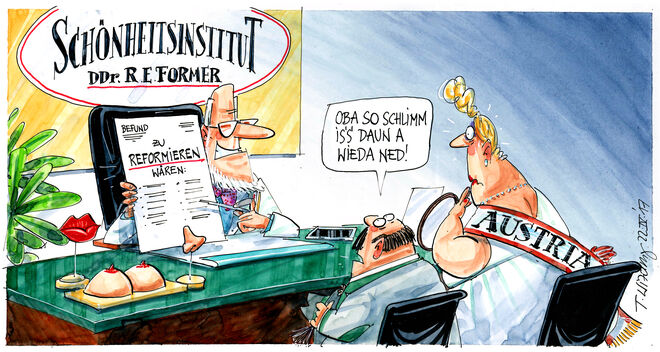 Der ständige Reformdruck...