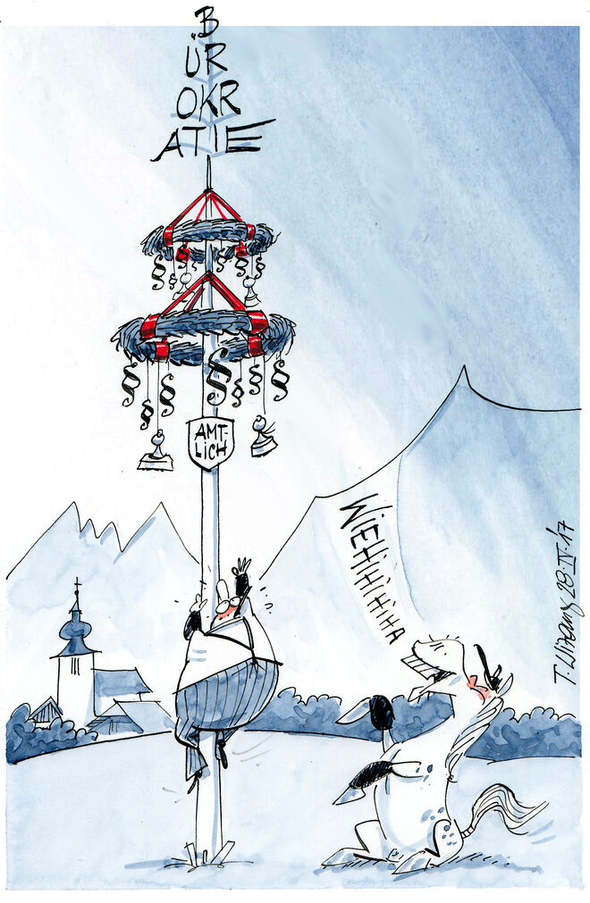 In den Himmel wachsend...