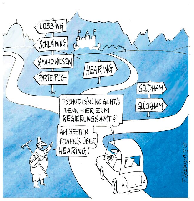 Der neue Weg  . .  .