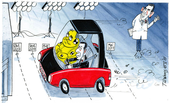 Die letzten Meter...