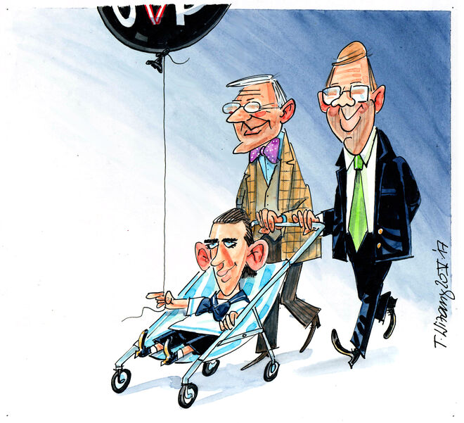 Zwei Männer und ein Baby...