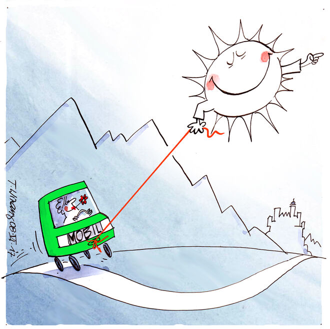 Wie am Schnürchen...