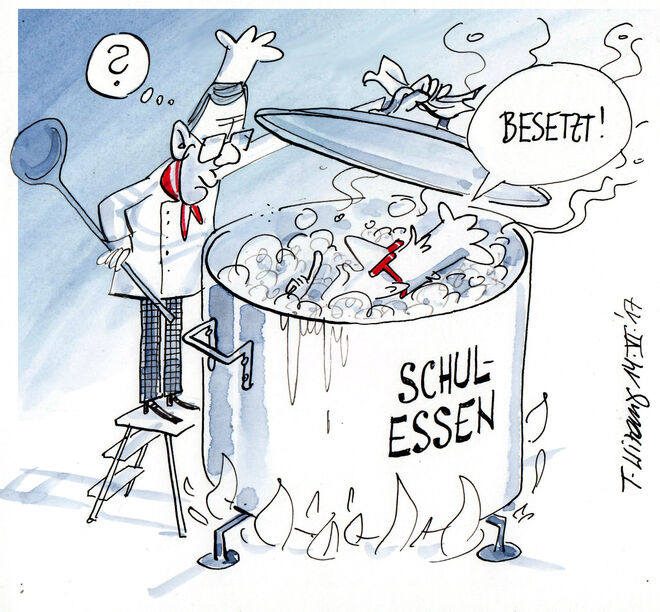 Zwei Köche, ein Brei...