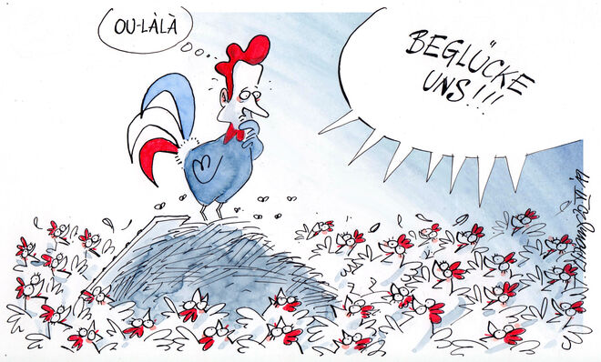 Erwartungshaltung...