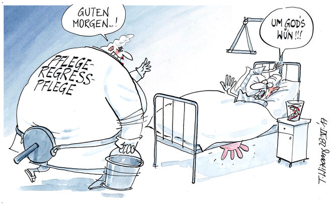 Wenn einem nichts erspart(-es) bleibt...