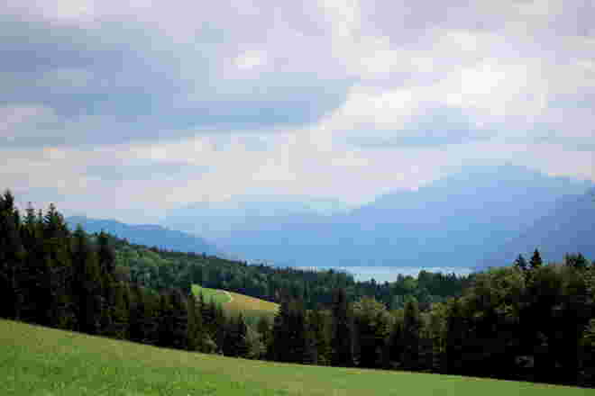 Ausblick - Richtung Mondsee