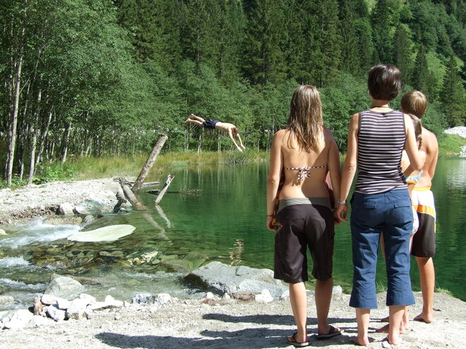 Sprung ins kalte Wasser