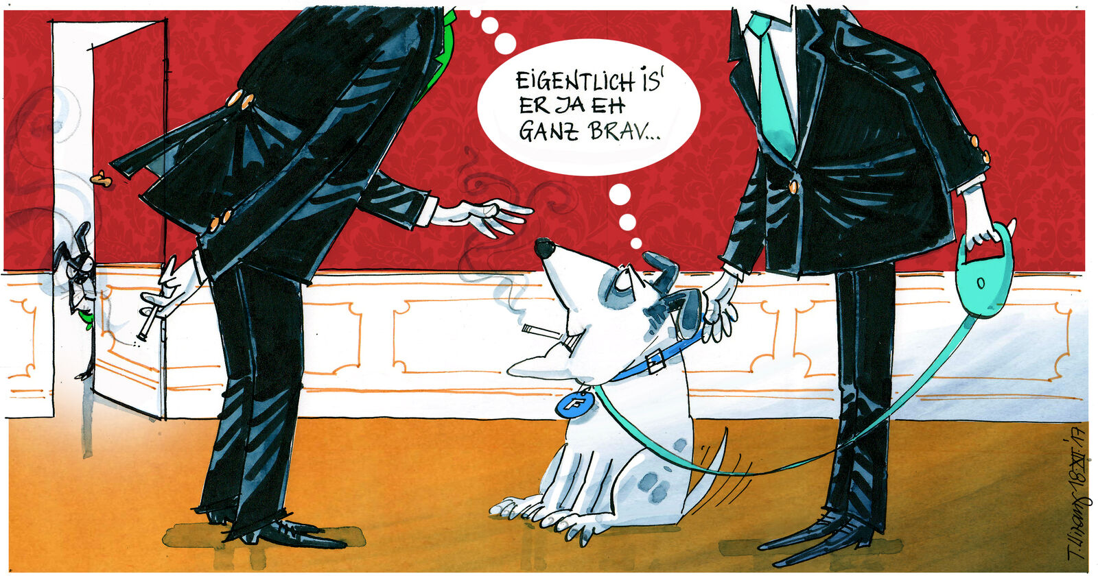 Hunde, die bellen, beißen nicht... Wizany Fotoblog SN.at