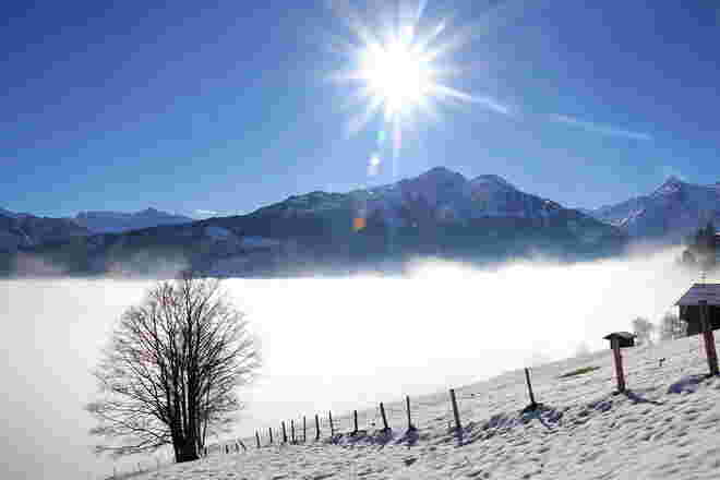 Traumwinterwetter zu den Weihnachtsfeiertagen