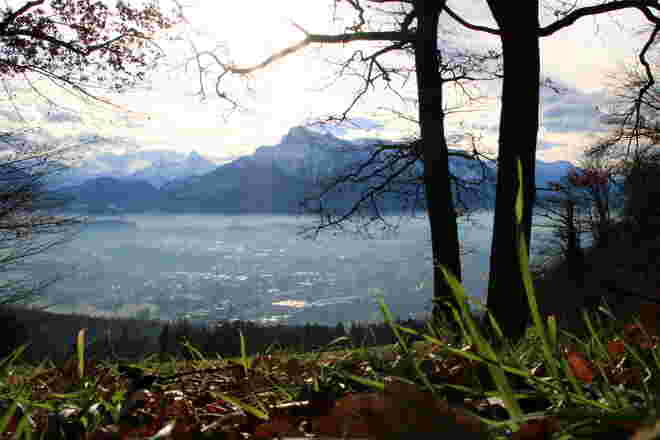 Dunst über der Stadt