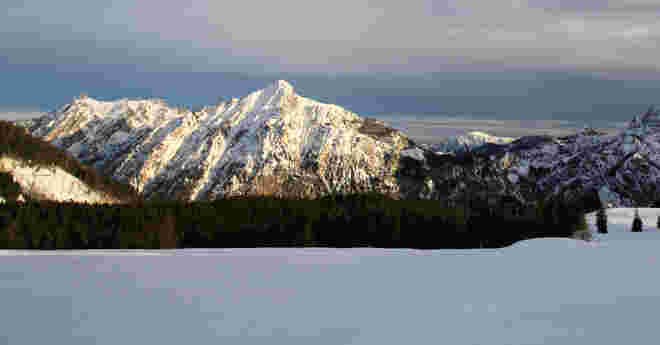 Blick auf den Rinnkogel