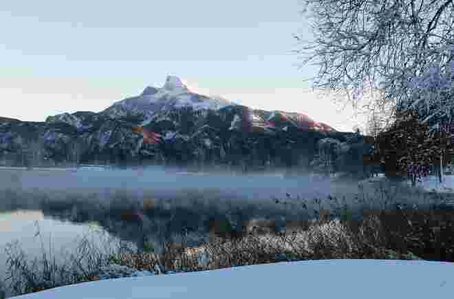 Der Drachensee dampft