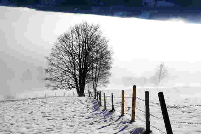 Blick ins Nebelmeer
