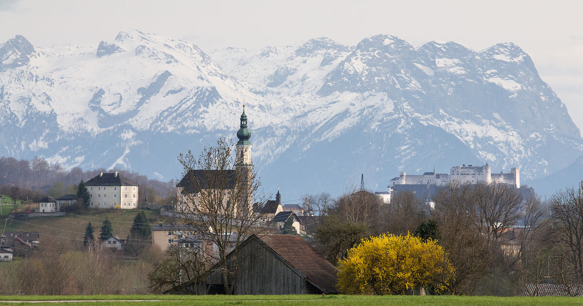 Bergheim das Dorf bei Salzburg in Bergheim Schöne Heimat Fotoblog SN.at