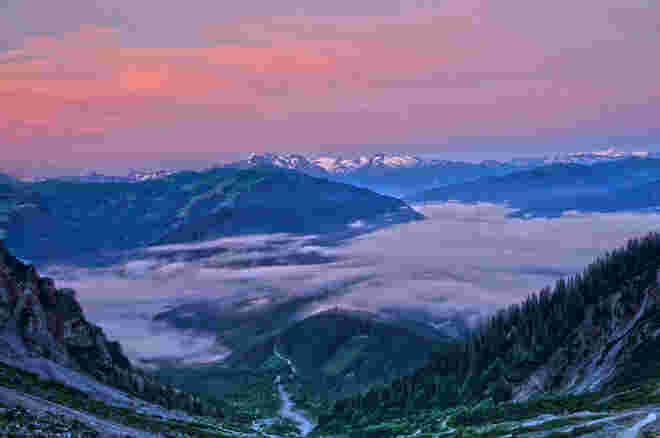 Morgenmstimmung im STeinernen Meer