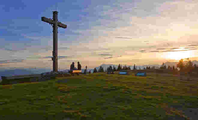 Sonnenuntergang am Rossbrand