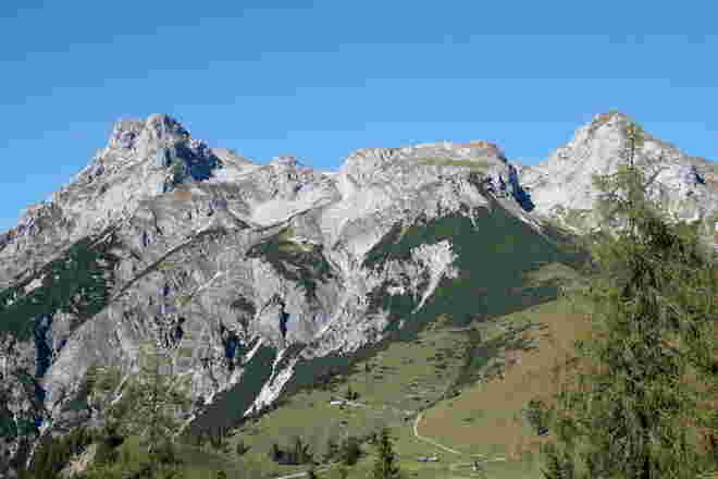 Mein Lieblingsblick vom Eiskogel bis zum Tauernkogel