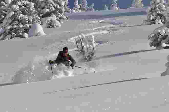 Skifahrer-Traum ...