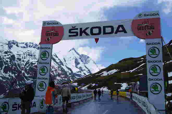 Impressionen vom Giro d` Italia am Großglockner