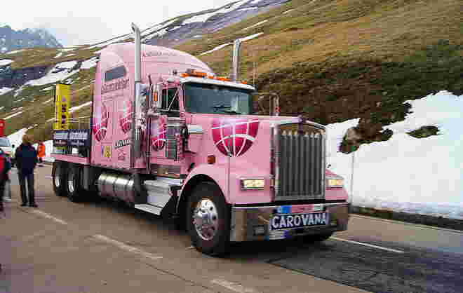 Impressionen vom Giro d` Italia am Großglockner