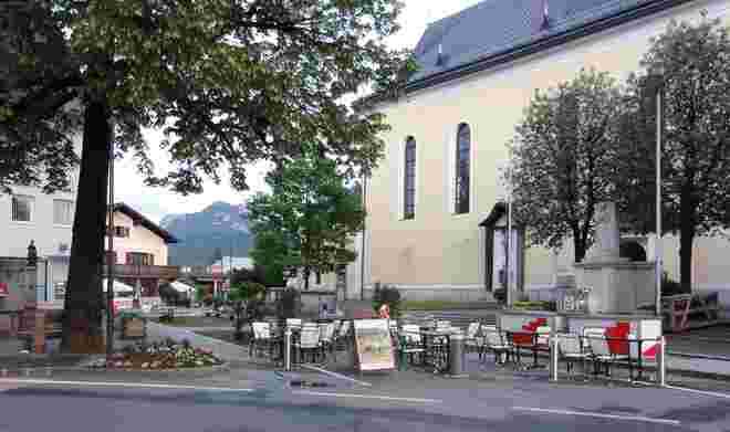 Pollergastgarten in Thalgau