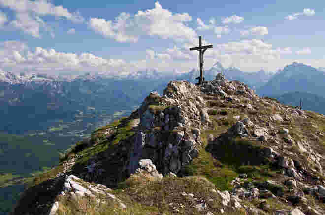 Über dem Berchtesgadener Land