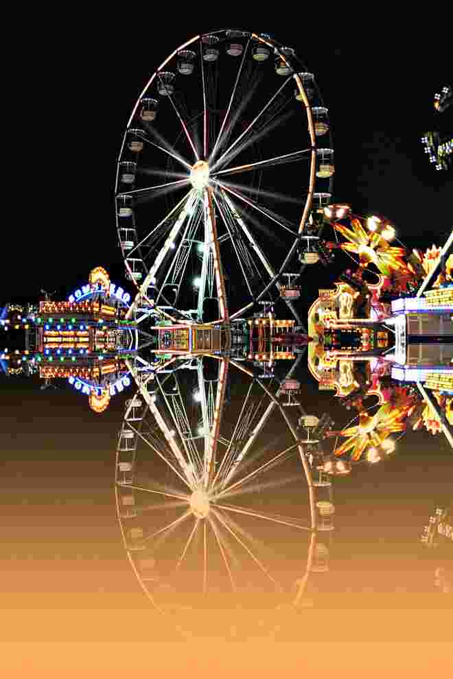 Riesenrad mal zwei