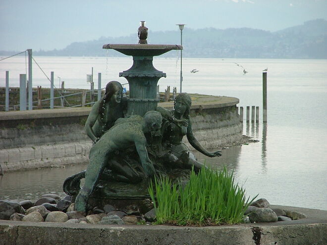 Wasserspiele am Bodensee