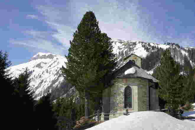 Muritzen-Kapelle noch im Winterschlaf...