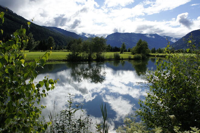 Nach dem Regen, beim Golfplatz