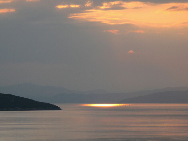 Sonnenuntergang am See