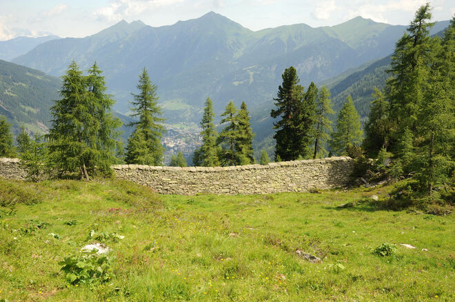 Lawinensicherungen früherer Zeiten