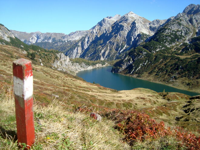 Wunderbarer Herbsttag am Tappenkarsee