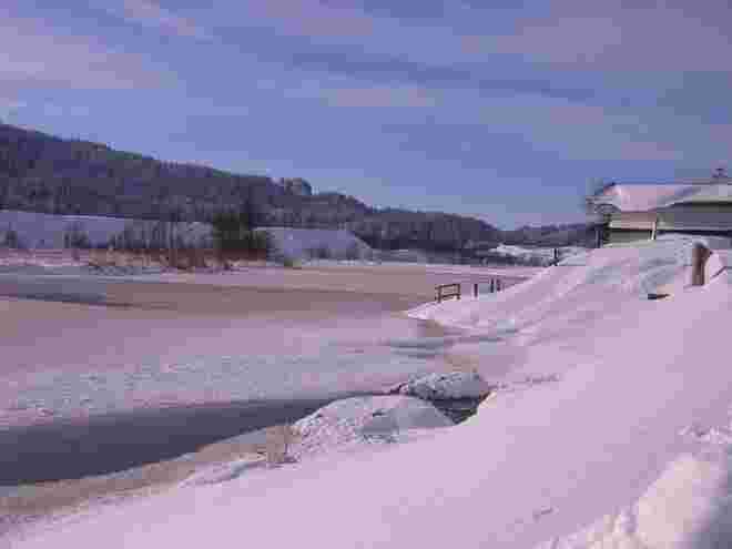Winterstimmung am Grießensee