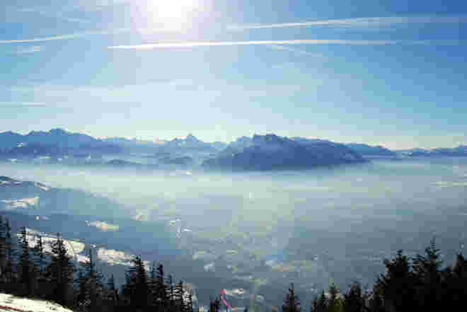 Was für eine Aussicht auf Salzburg